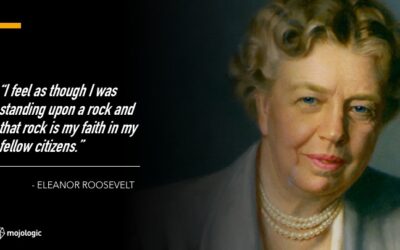 Eleanor Roosevelt – Broadcast communication (we know what we have to face)