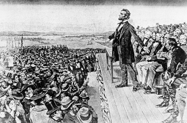 Abraham Lincoln – Gettysburg Address